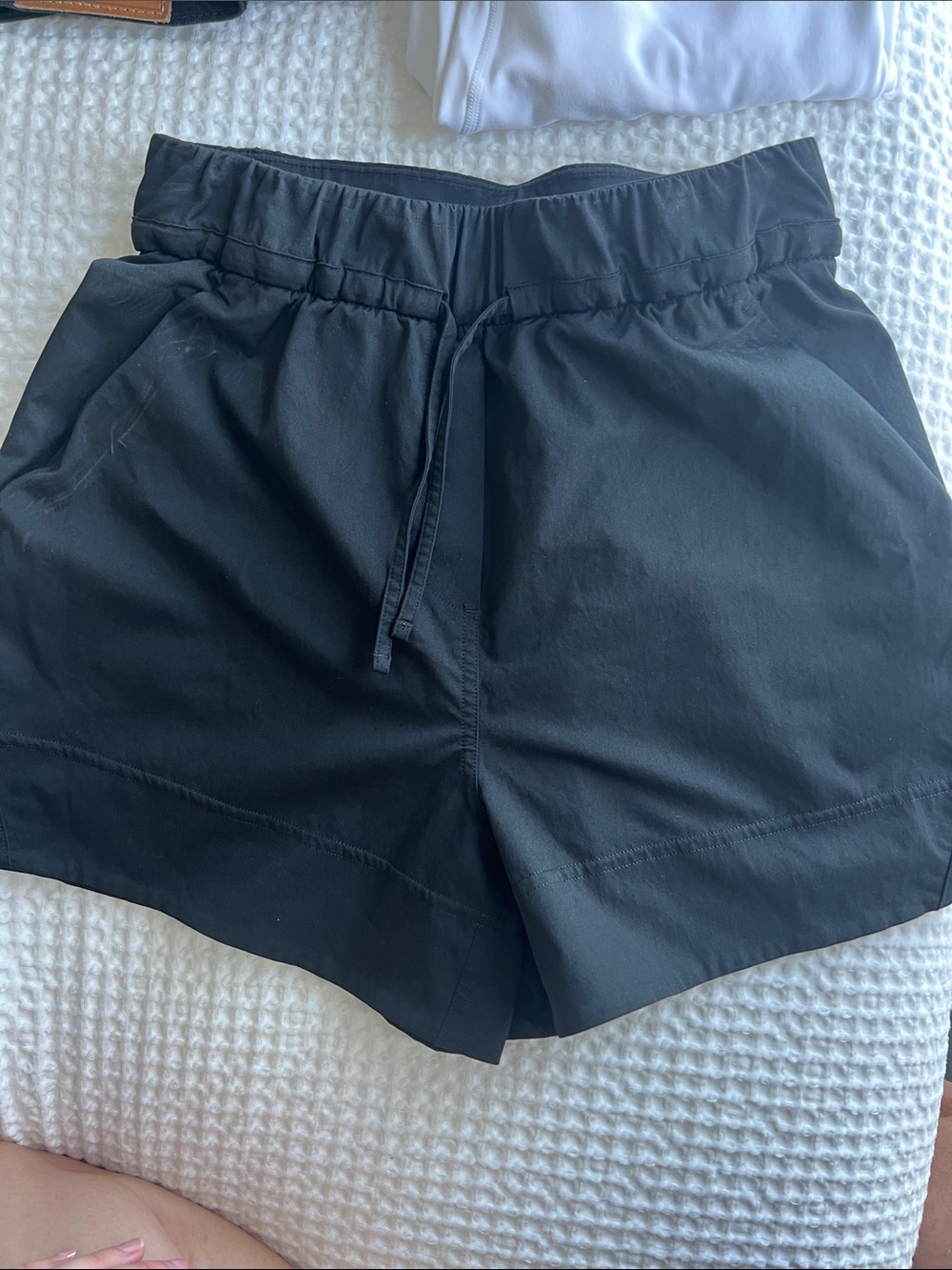 Lululemon Women's Black Drawstring Casual Shorts